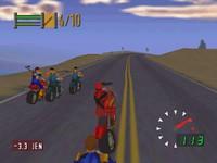 une photo d'Ã©cran de Road Rash 64 sur Nintendo 64